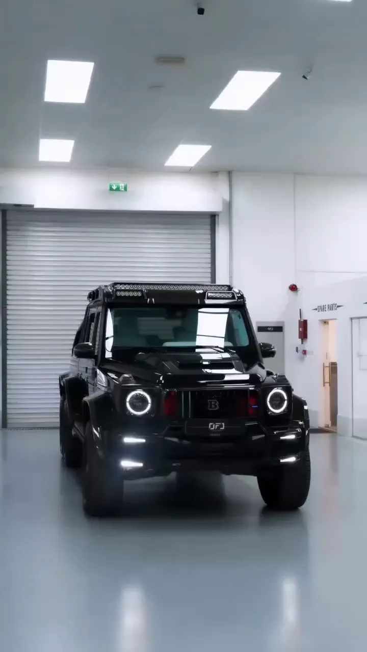 Luxury cars in the OFJ Automotive workshop, Al Quoz, Dubai