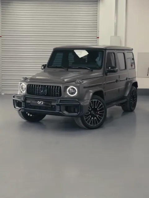 Mercedes-AMG G 63 in satin paint protection film at OFJ Automotive